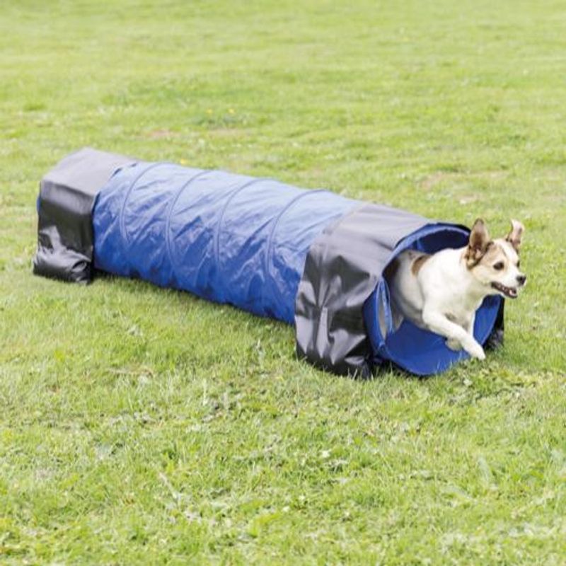 Trixie Agility Tunnel nylon , 2m. Uten sandsekkene