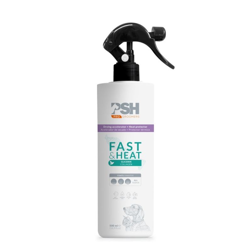 PSH Fast & Heat  500ml Pro Groomers