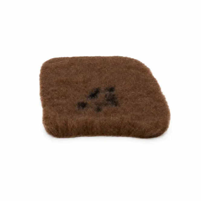 Hovedbilde KW Vet-Bed med gummiunderlag 100x75 cm, brun